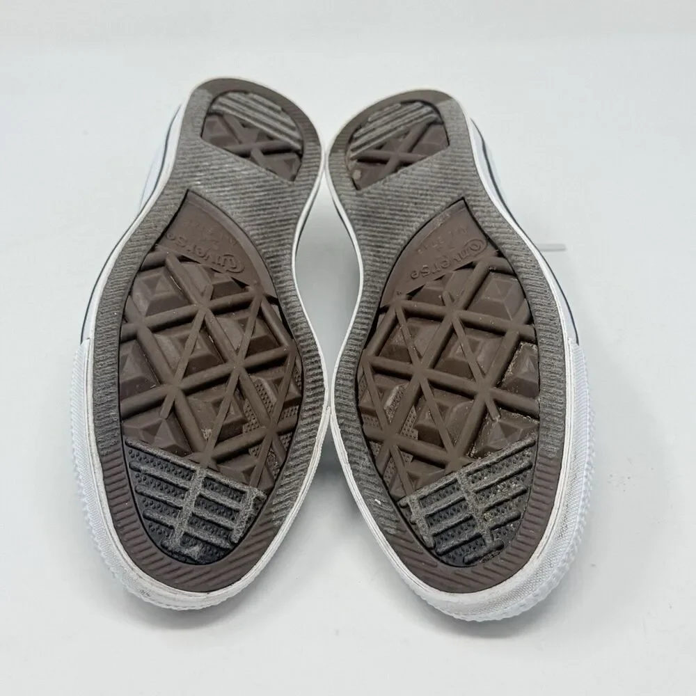 Converse All Star Shoes Womens 6 Black Canvas Low Top Sneakers Chucks Grunge